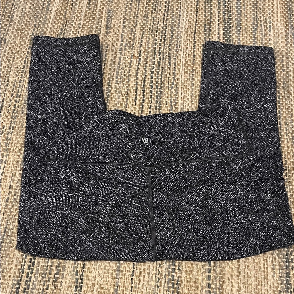 Lululemon Black Gray Leggings